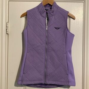 LEVELWEAR Quilted fur lined vest